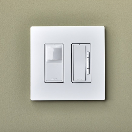 two gang light sensor and dimmer timer