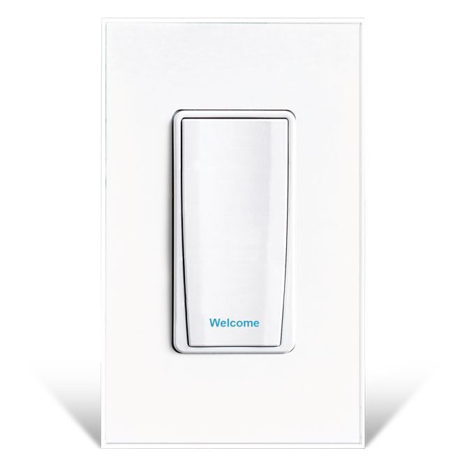 Straight-on shot of the RD11XE-AWYA Wireless Dimmer Station