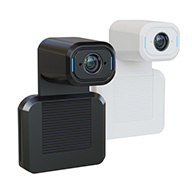 Black and white professional fixed cameras