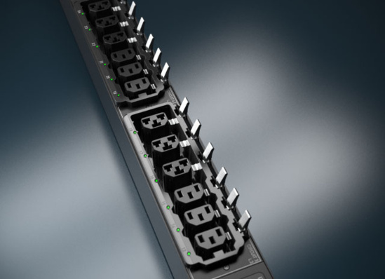 Raritan Rack PDU with multiple outlet types