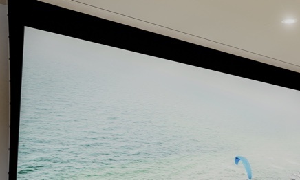 Residential home projector screens