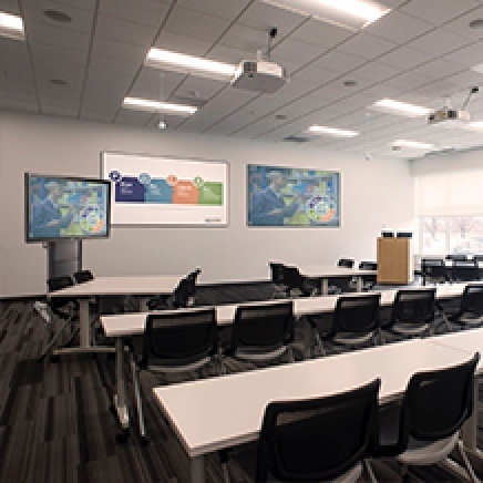 Legrand mounts in class rooms