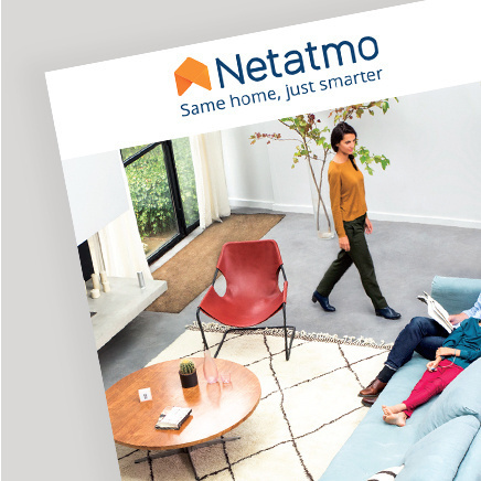 Netatmo product brochure cover