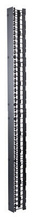 Standard Vertical Cable Management Cage with Cover - 3.75 in W x 6.58 in D x 7 ft H
