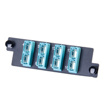 Infinium HDFP Adapter Panel 8 MPO, 96F, OM3/OM4, AQUA