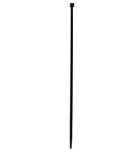 11-in Black Cable Ties, 100-Pack