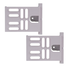 Plastic Enclosure Cable Channels 2-Pack