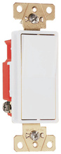 Specification Grade Decorator Switch, White