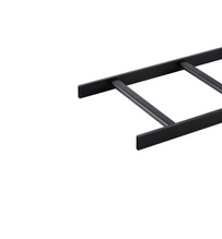 Telco Style Tubular Runway- 12 in - Black- 9 ft - 8 1/2 in