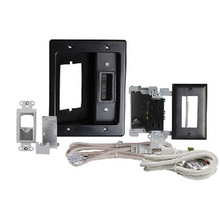 FLAT SCN TV PRO PWR KIT - BK
