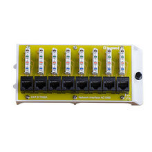 8-Port Cat 6 Network Interface Module
