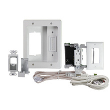 FLAT SCN TV PRO PWR KIT - WH