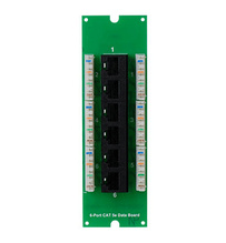 6-Port Cat 5e Data Board for MDU enclosure