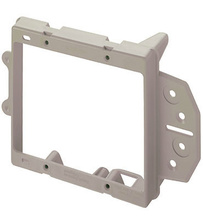 2-Gang Low Voltage Face Mount Bracket for New Construction