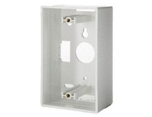 Single-Gang Surface Mount Box, White