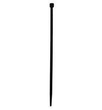 7.5-in Black Cable Ties, 100-Pack