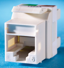 TechChoice 6 Keystone jack, Blue