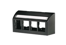 TRACJACK FURNITURE PLATE, BLACK, T569A OPENING