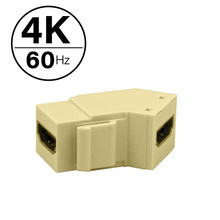 4k HDMI Keystone Insert, Ivory