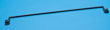 Cable Management Support Bar - U-Type - 1.5 D - 19 in W - black