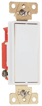 Specification Grade Decorator Switch, White