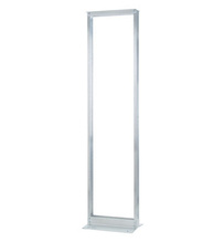 Standard Equipment Rack - 19 in - Black - 84.00 in H x 6.0 in D Channel