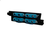 Infinium HDFP Adapter Panel, 4 ST Duplex Aqua