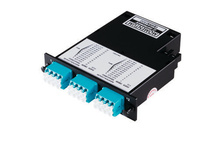 Q-Series Cassette 24 Fiber, LC Quad, OM4, Ultra Performance, Type A