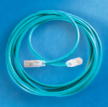Clarity CAT6 Modular Patch Cord, 7 ft, Blue