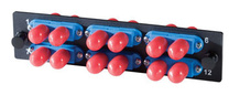 Q Series OFP Adapter Panel 6 ST-Duplex (12 fibers) single mode single mode