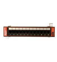 Discontinued - Cat 5e Wall-Mount Patch Panel with 89D Bracket