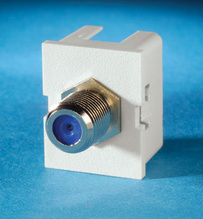 TracJack Module F Connector F/F, Cloud White