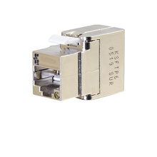 Cat6a FTP Keystone Jack, Self Termination w/ Icon Slot for Port ID