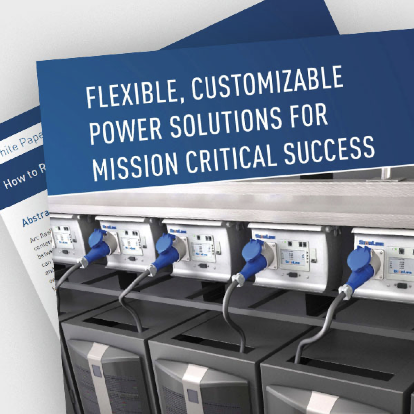 Screen shot of T5 series Mission Critical brochure