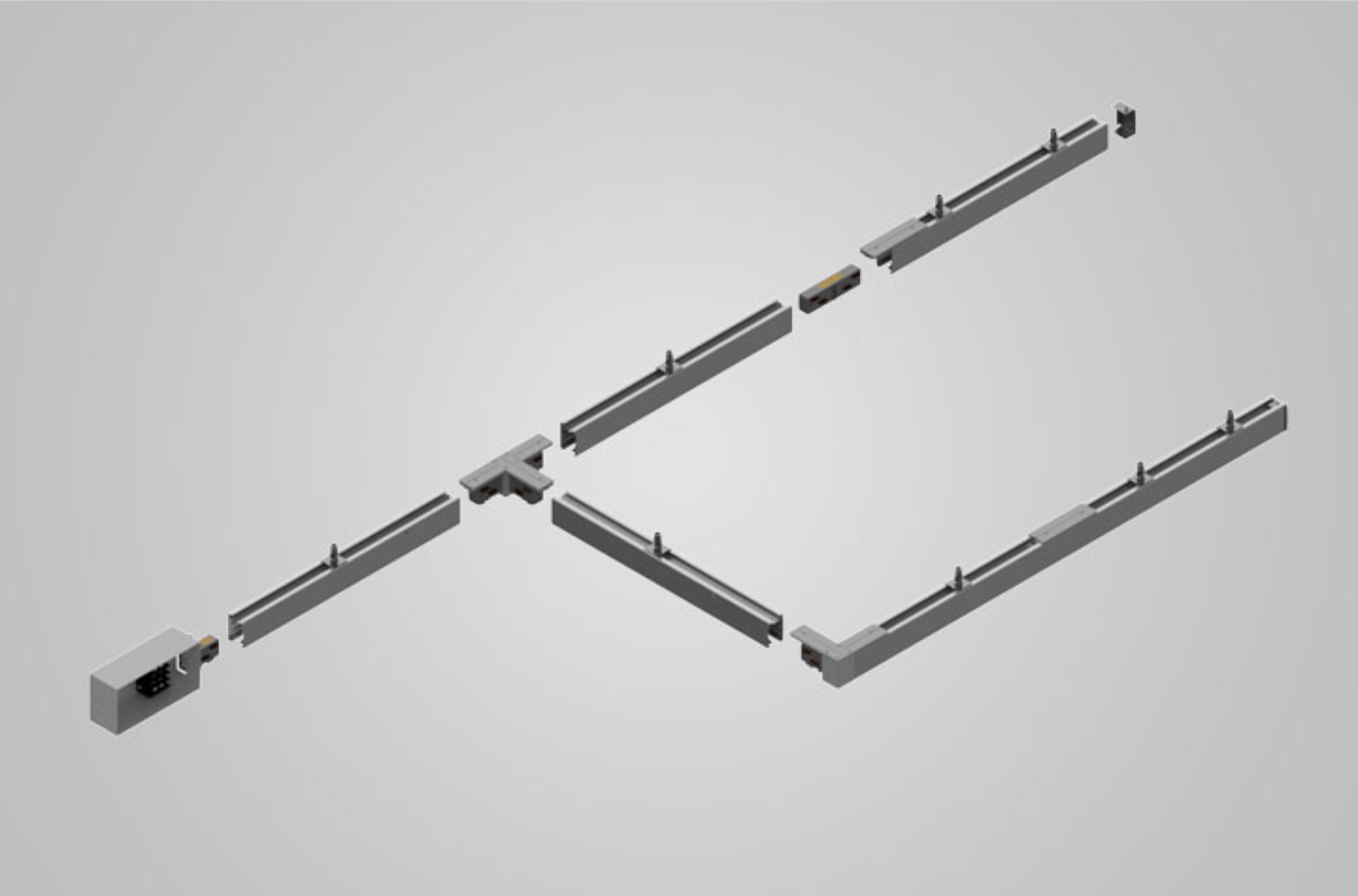 Image showing busway broken into pieces for explanation