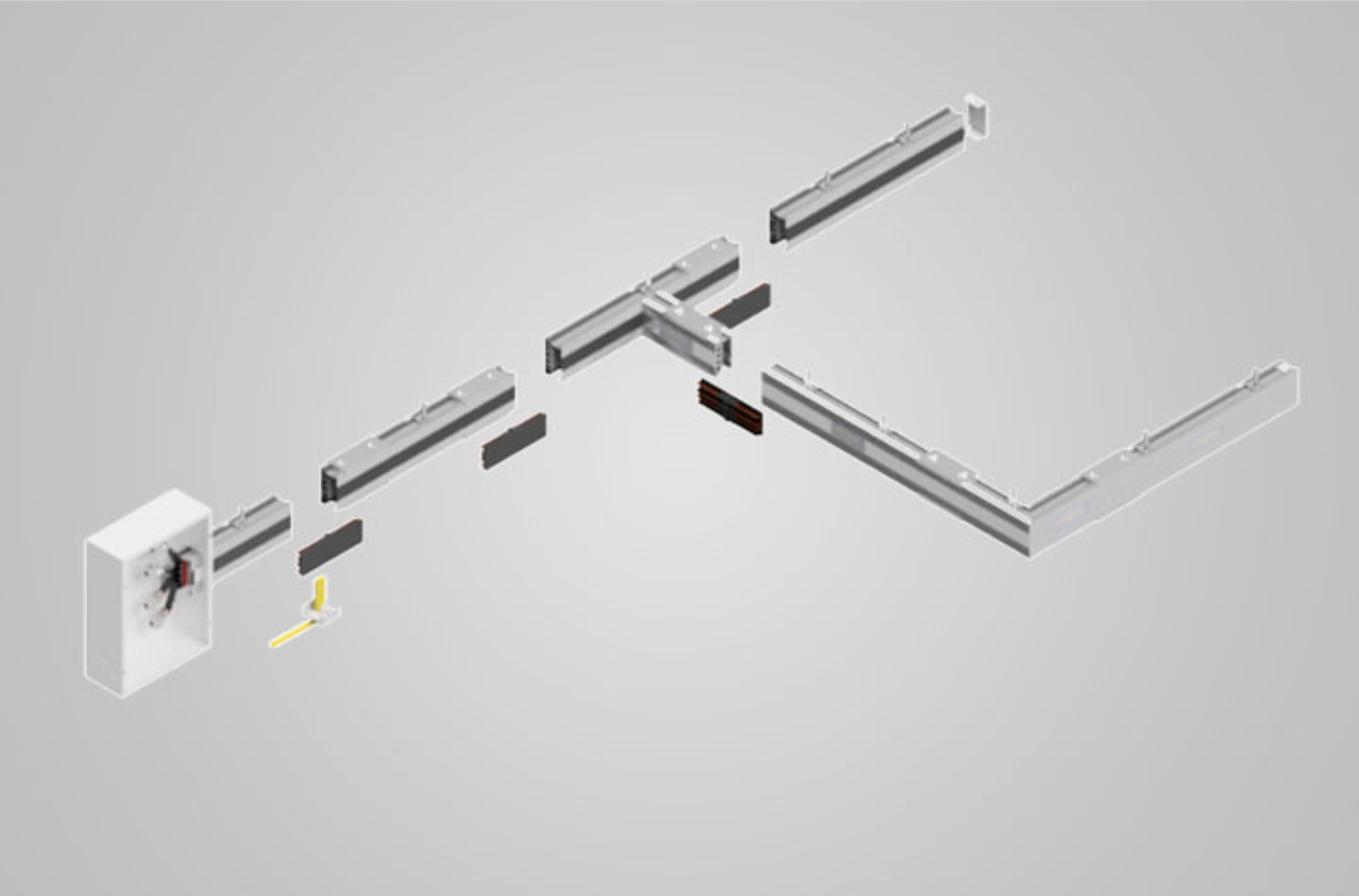 Image showing busway broken into pieces for explanation