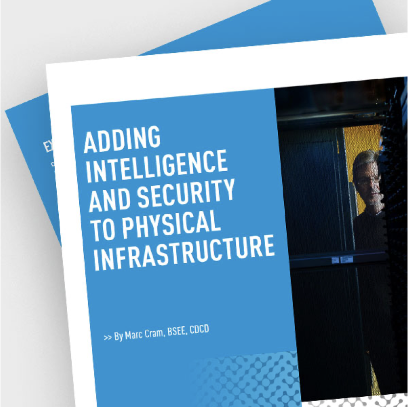 Cover image of the Raritan white paper on how the Intelligent Sensors solution can extend the life of the data center infrastructure