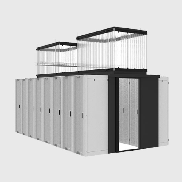 Aisle containment units