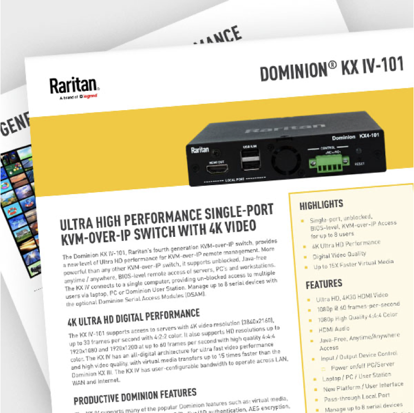 KX IV-101 Data Sheet- Desktop