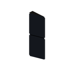 MM20 Lightweight Airflow Baffles - for MM20730 rack and MM20VMD712 vertical manager - Black