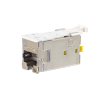 Clarity Shielded High Density Jack (HDJS) CAT6A, T568A/B