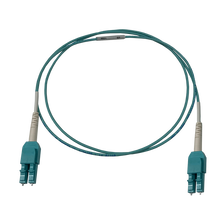 Infinium Ultra LC to LC Reconfigurable Uniboot Patch Cord, 2mm, OM4, Aqua, Plenum, 2 Meter
